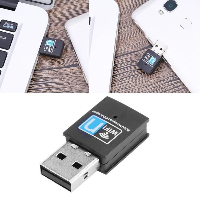 Draadloze USB-adapter - GAROSA - WiFi-router - 300 Mbps - WPS - MIMO