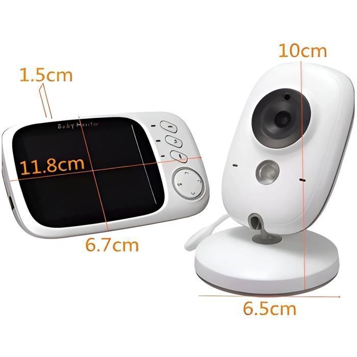 Babyphone, écran HD 3,2