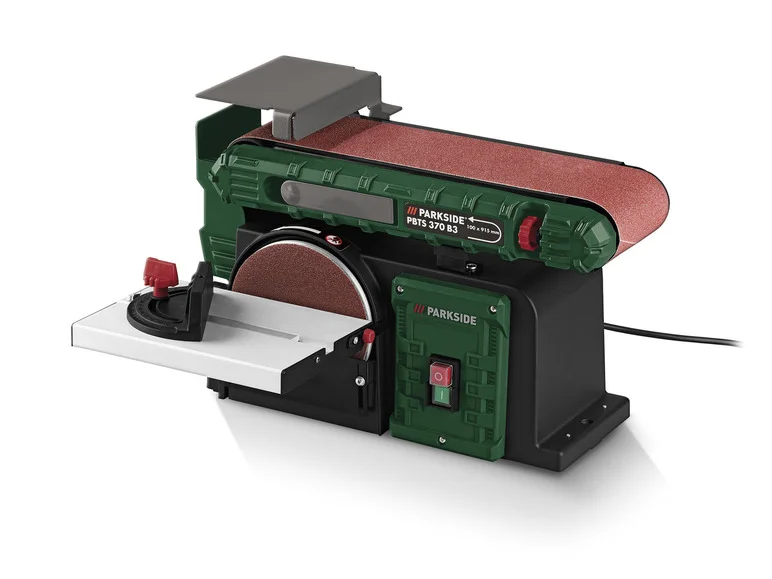 PARKSIDE® Ponceuse à bande and à disce PBTS 370 B3, 370 W