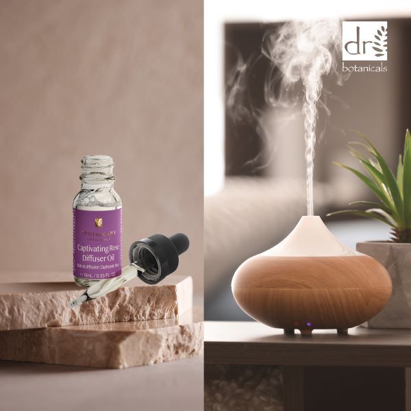 Aceite difusor de rosa cautivadora Dr Botanicals 10 ml | Salud | Superdrug