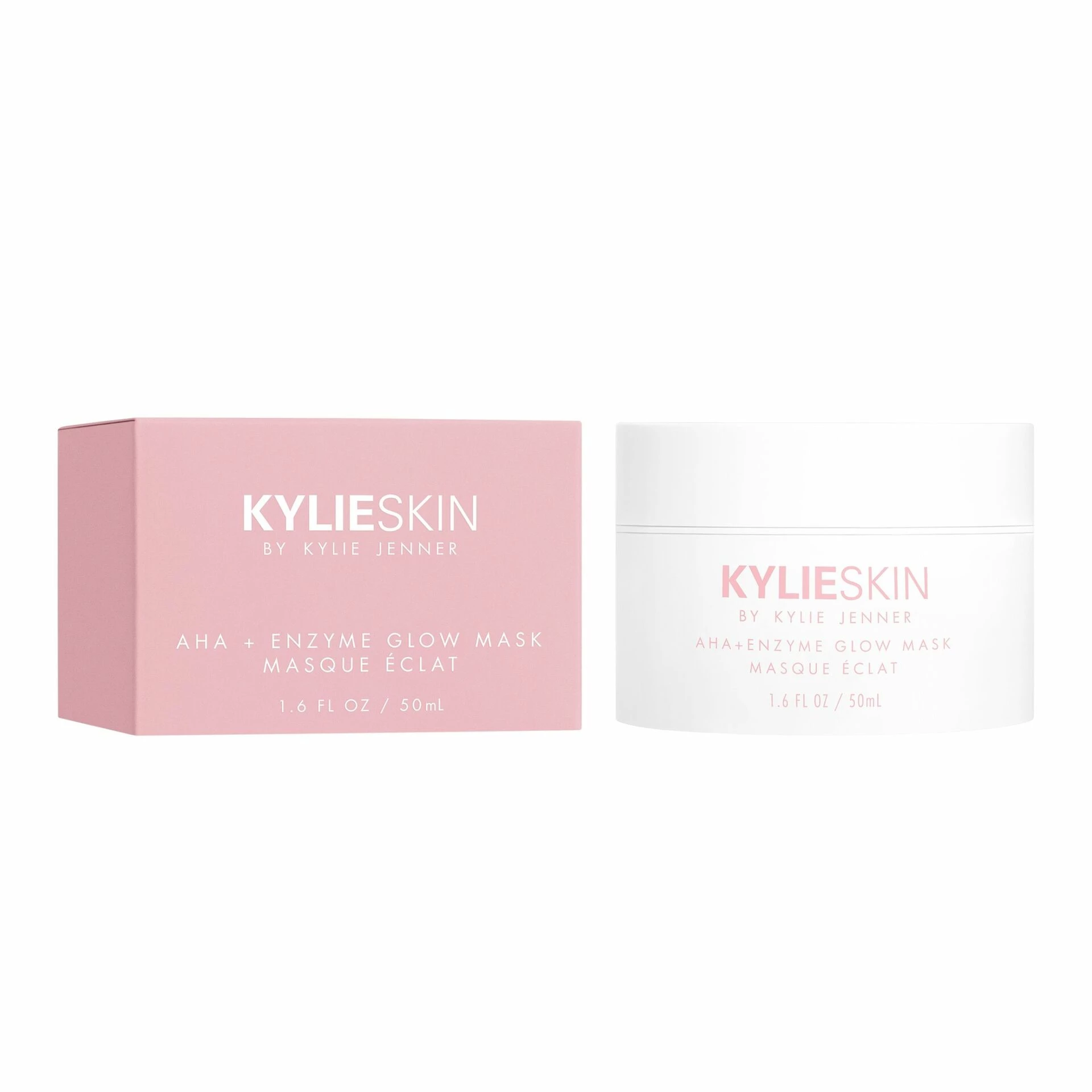 Mască strălucitoare cu AHA + enzime 50 ml - Kylie By Kylie Jenner