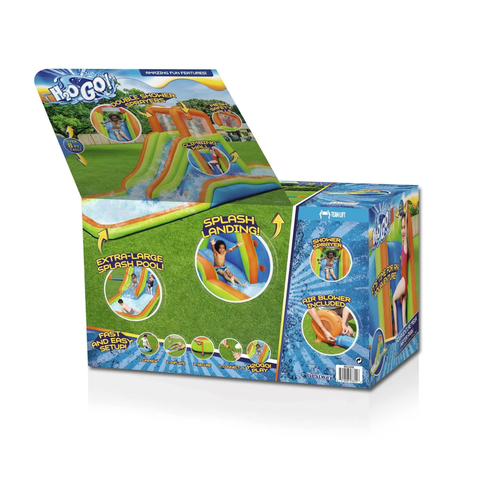 Parc acvatic gonflabil pentru copii H2OGO! Aquaventure
