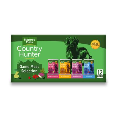 Natures Menu Country Hunter výběr zvěřinového masa konzervy