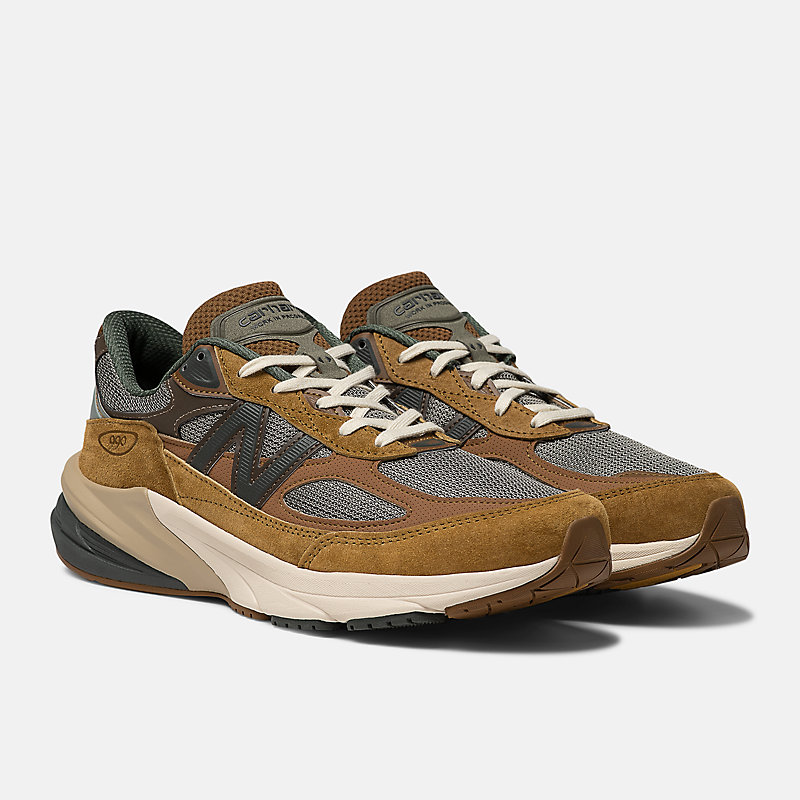 Męskie buty Carhartt WIP x New Balance MADE in USA 990v6 – odzież robocza med solą morską