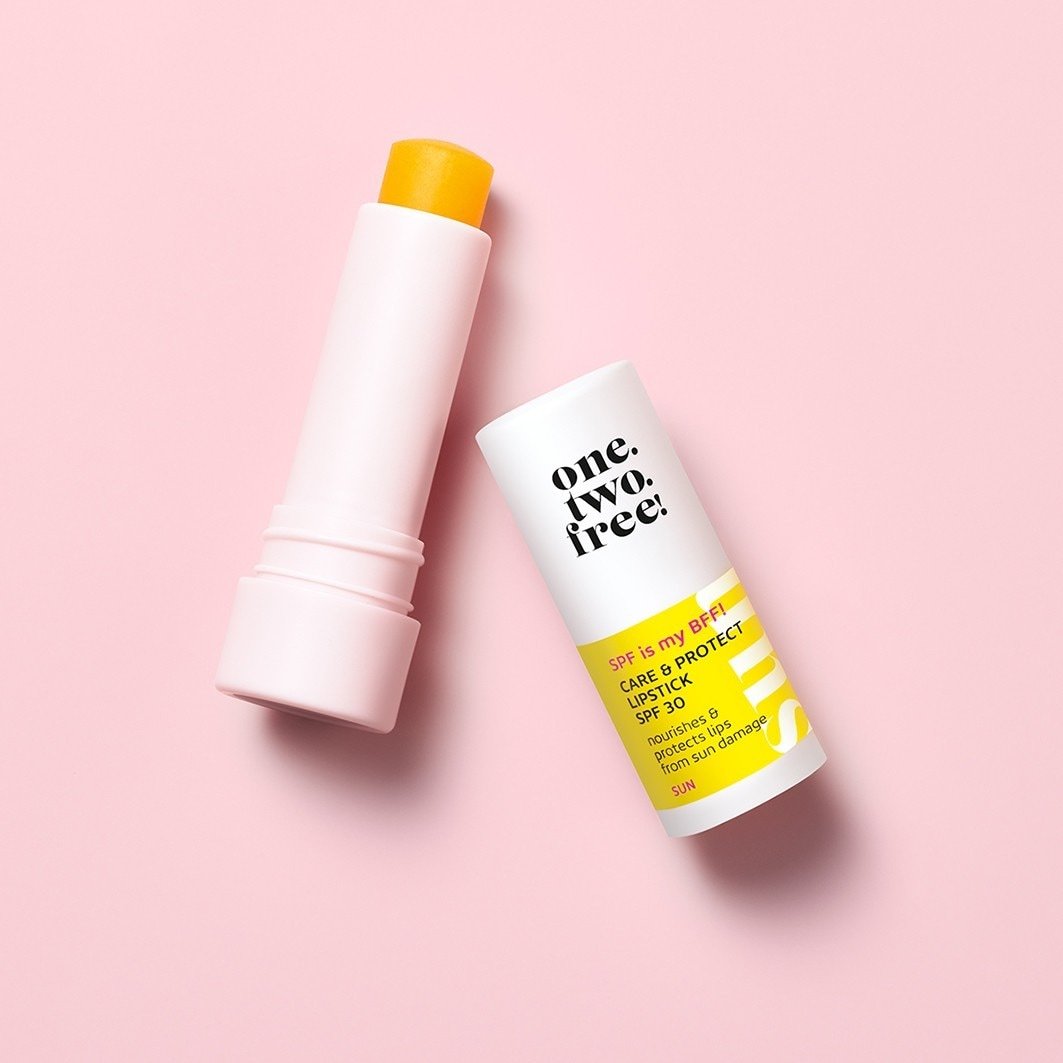 viens.two.free! Lūpu balzams kopšanai un aizsardzībai ar SPF 30 – 4,3 g