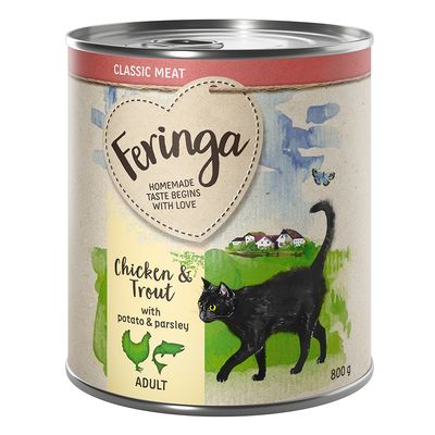 Feringa Classic Fleisch-Menü-Sparpackung 24 x 800 g