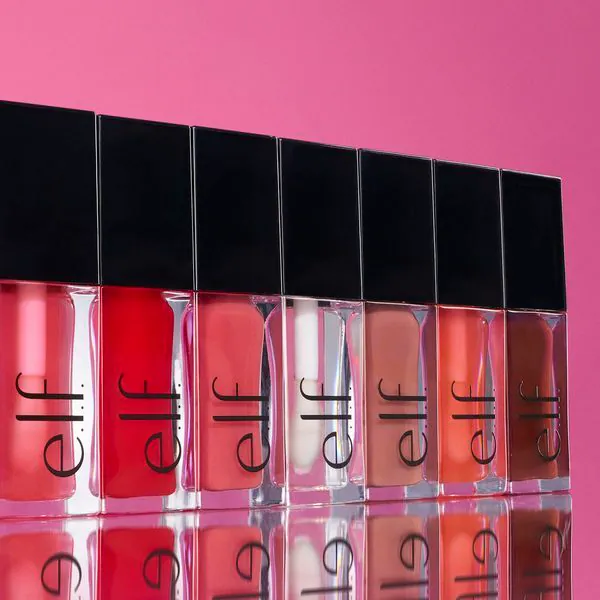 Aceite labial Glow Reviver de elf, tono Hot as Fudge, 7,6 ml