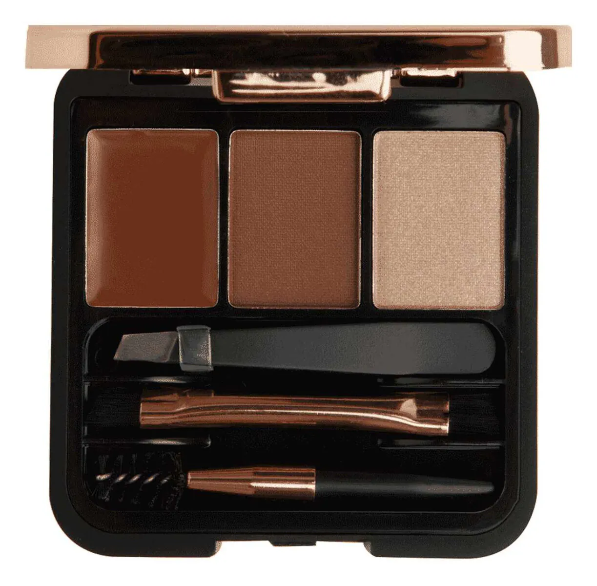 MAKEUP REVOLUTION Brow Sculpt Kit Zestaw do stylizacji brwi Medium 2,4g