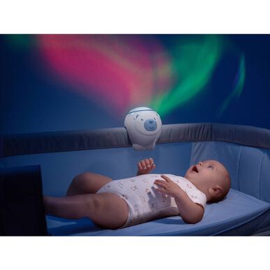 Chicco projektor ledních medvědů 0M 2 v 1 projektor do postýlky a nočního stolku 1 kus 1 kus