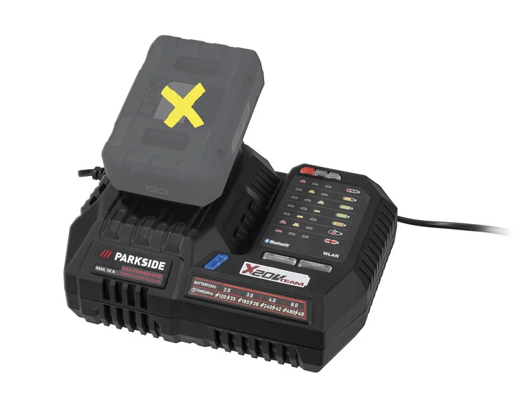 PARKSIDE PERFORMANCE® Smart PLGS 2012 A1 Batterilader, 12 A, 20 V