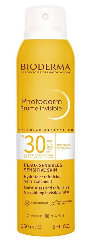 Photoderm Invisible Mist SPF 30 ķermeņa aizsardzība