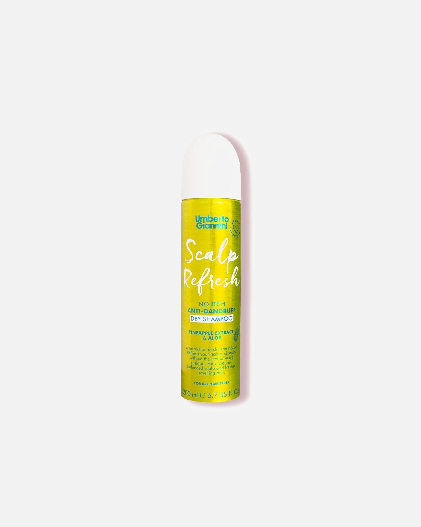 Umberto Giannini tørrsjampo for hodebunnsforfriskning - 200 ml