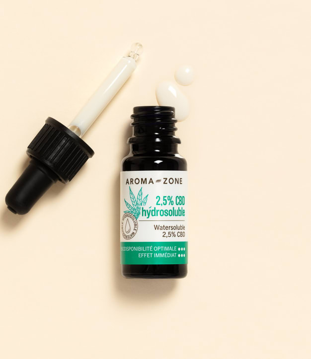 CBD solubile in acqua al 2,5%