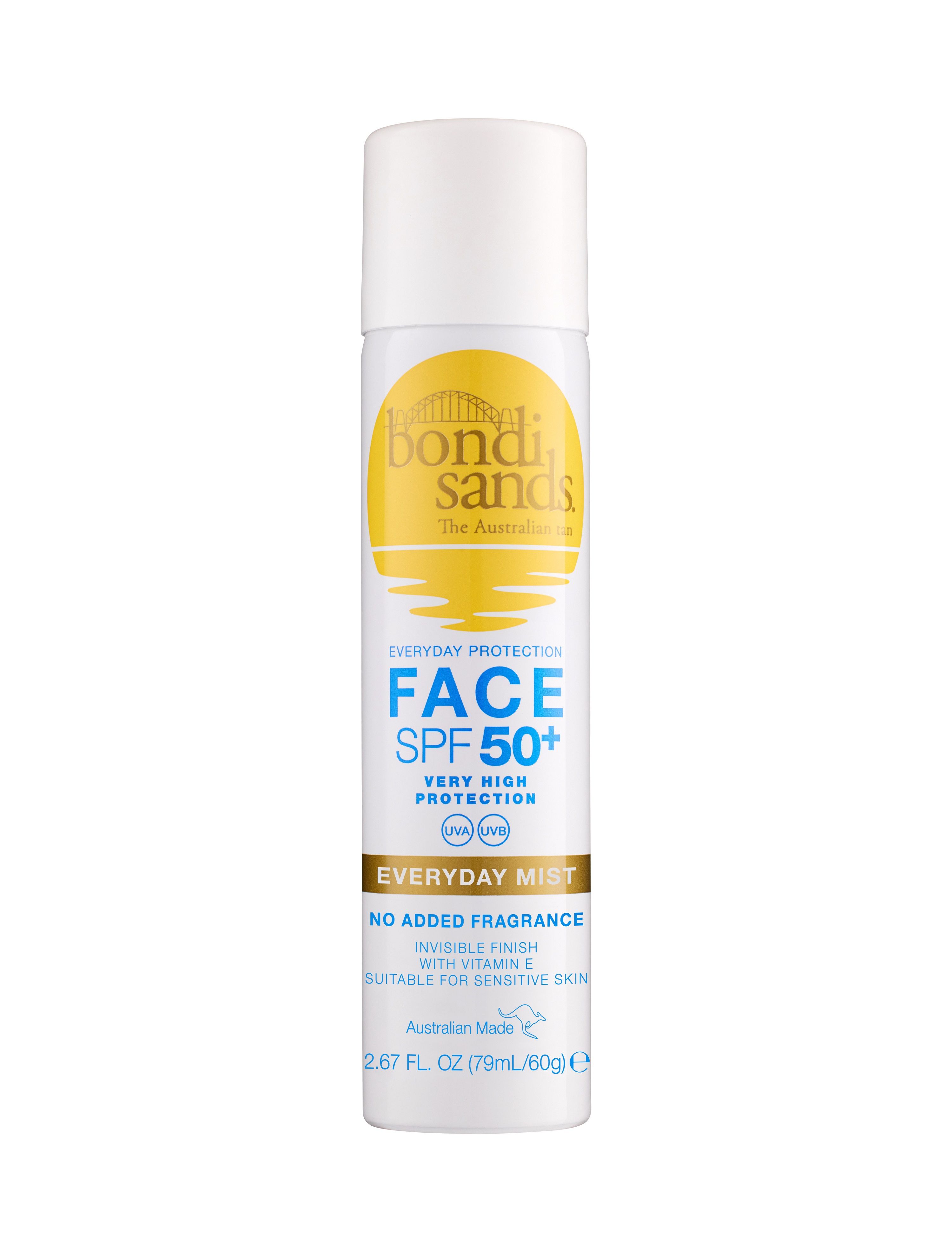 Zaščita pred soncem brez dišav SPF 50 Zaščita obraza