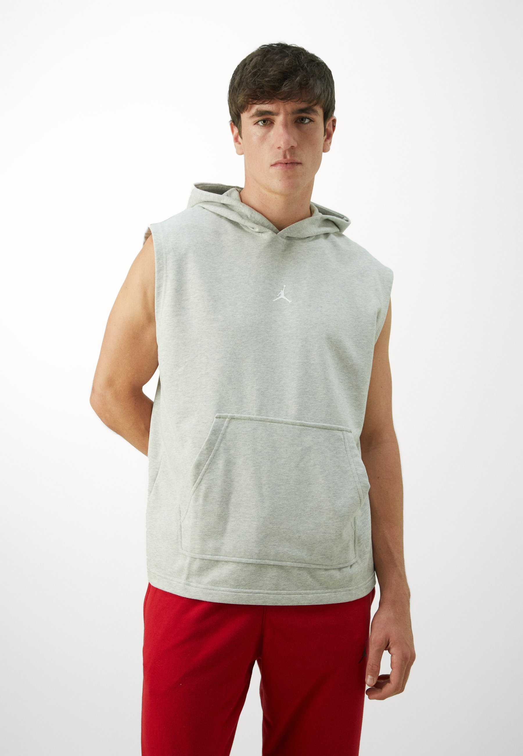Moletom sem mangas Jordan Sport Crossover - Moletom - cinza mesclado/branco