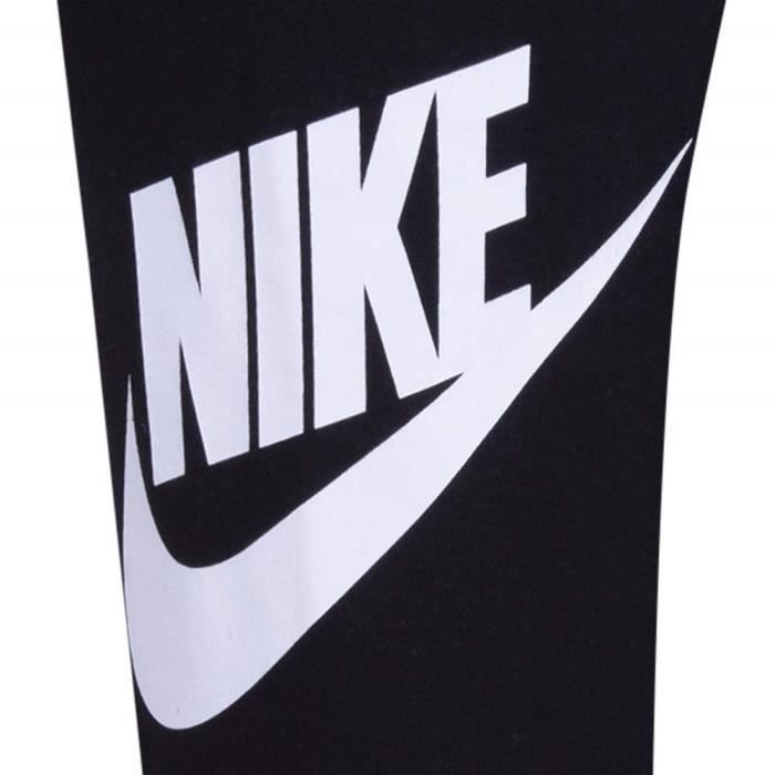 Tuta da ginnastica per bambini - Nike - Club Fleece - Nera - Maniche lunghe - Traspirante