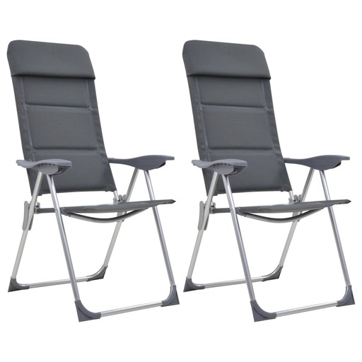  Chaise De Camping Vidaxl 58 X 69 X 86-111 Cm