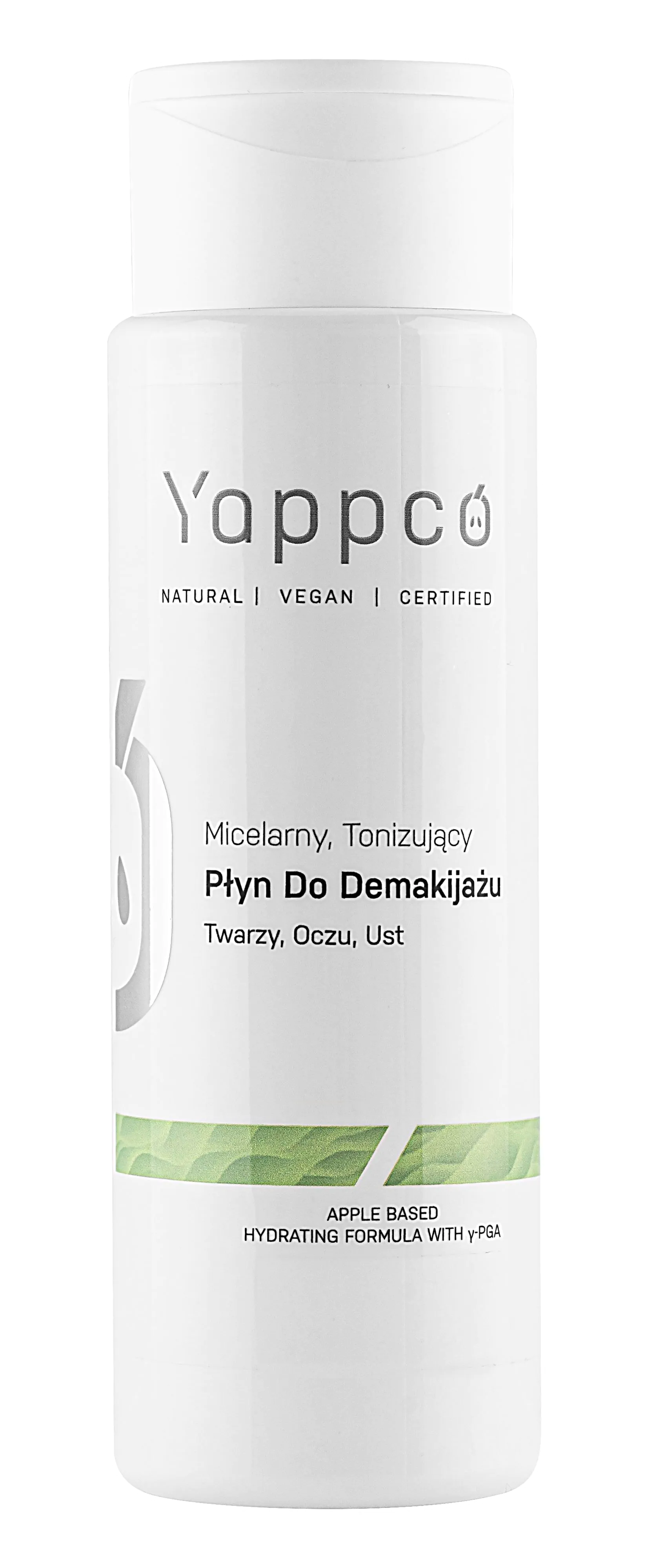 Yappco Micelarny Oczyszczający płyn do demakijażu twarzy, oczu i ust