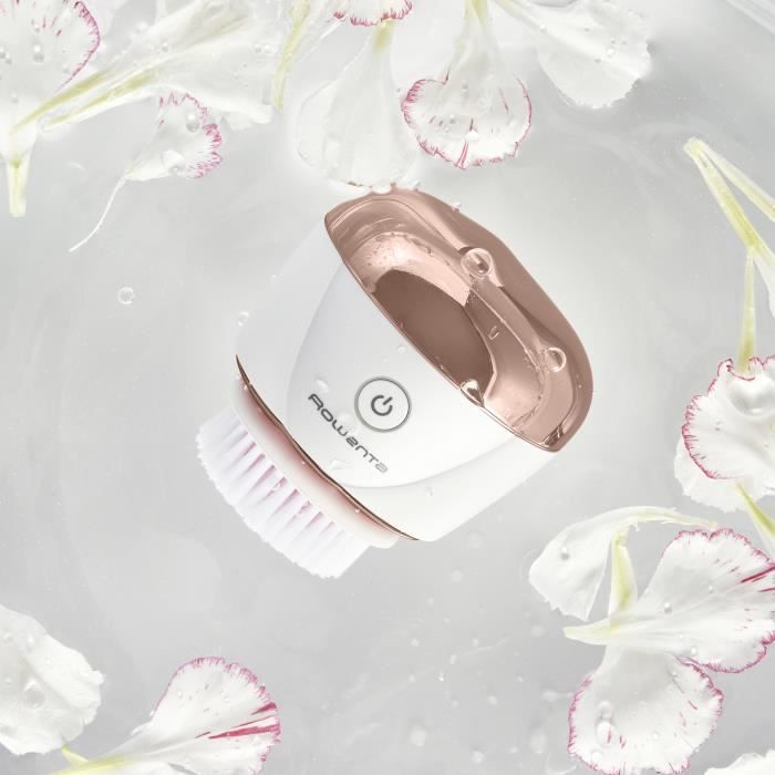 Rowenta LV4020F0 Gesichtsreinigungsbürste, Radiance Booster, 1-Minuten-Routine, Entfernt Make-up, Reinigt, Kann unter Wasser verwendet werden, Gleicht den Teint aus