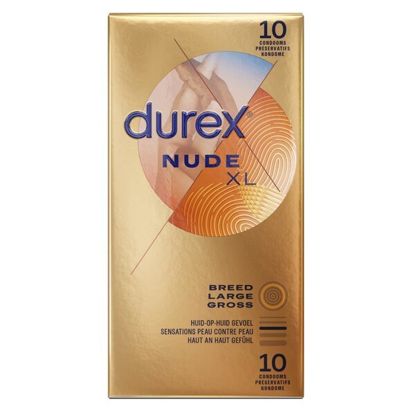 Kondómy Durex Originals Nude XL<br>Zdravotnícka pomôcka - 10 kusov