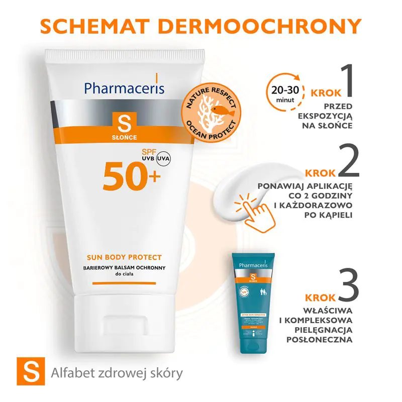 Pharmaceris S Hydrolipidowy balsam ochronny do ciała SPF50+