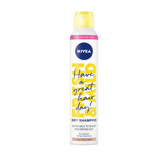 NIVEA Fresh&Mild suchy szampon dla blondynek 200 ml