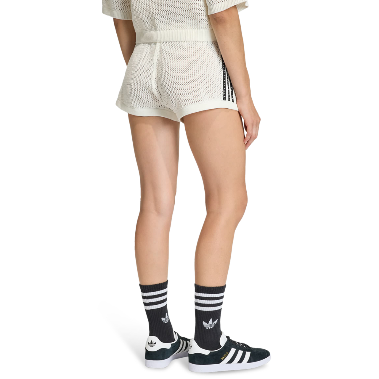 adidas strikkede hæklede shorts