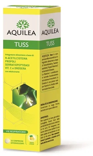 AQUILEA Aquilea Tuss 15 comprimés effervescents Complément alimentaire pour le système immunitaire