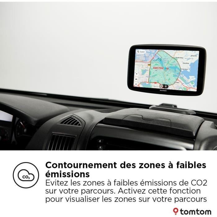 TomTom GO Camper Max de 2.ª generación - GPS para autocaravanas, caravanas y coches - Pantalla de 7 pulgadas - Puntos de interés específicos - Mapa mundial
