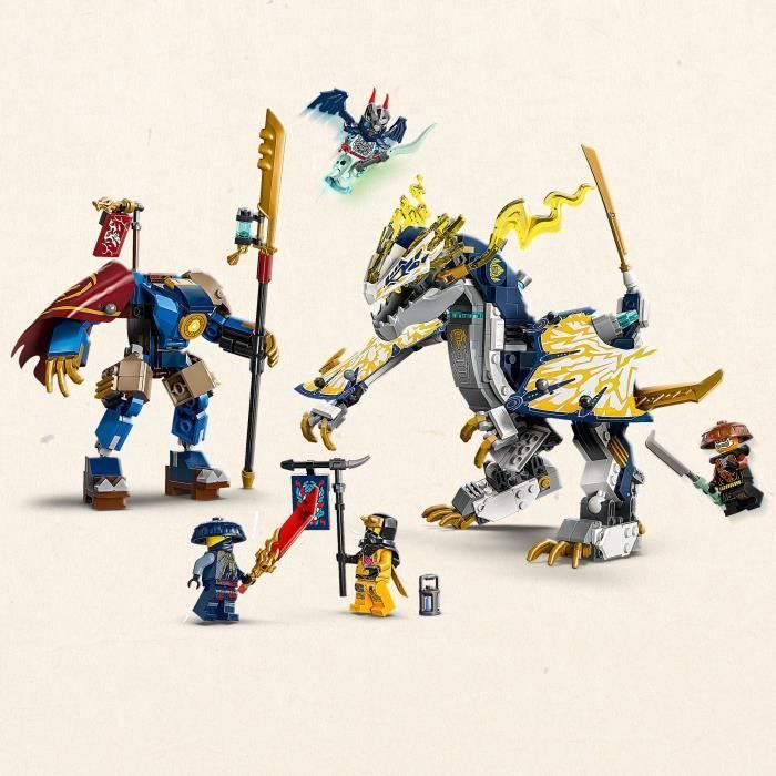 LEGO NINJAGO 71843 Mech Drago di Rogue - Set di costruzioni per bambini di 8 anni