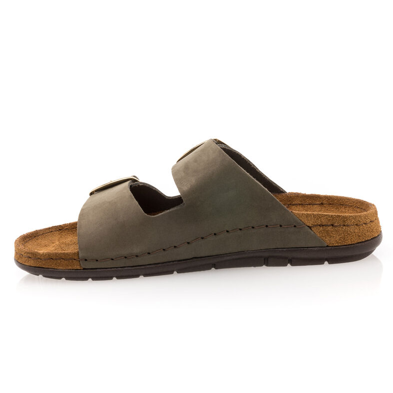 Groene sandalen/open teenschoenen voor dames