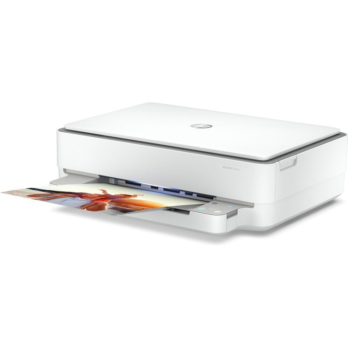 All-in-one printer - HP - ENVY 6020e - Color inkjet - Instant Ink included - Wireless