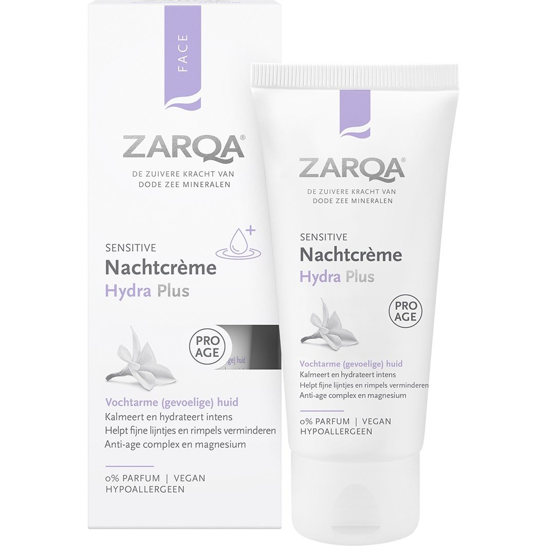 ZARQA naktinis kremas „Hydra Plus“ – 50 ml