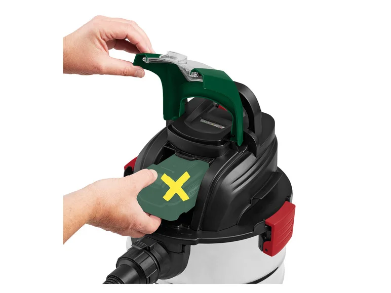 Aspirador de pó e água sem fio PARKSIDE® PWDA 20-L i C3, 20 V