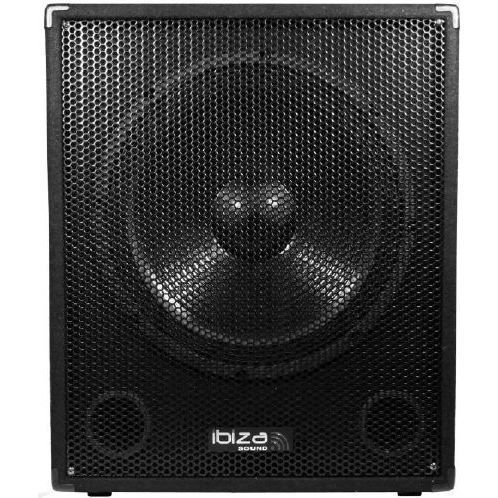 IBIZA SOUND CUBE1512-SOLO 800W bi-forsterket subwoofer