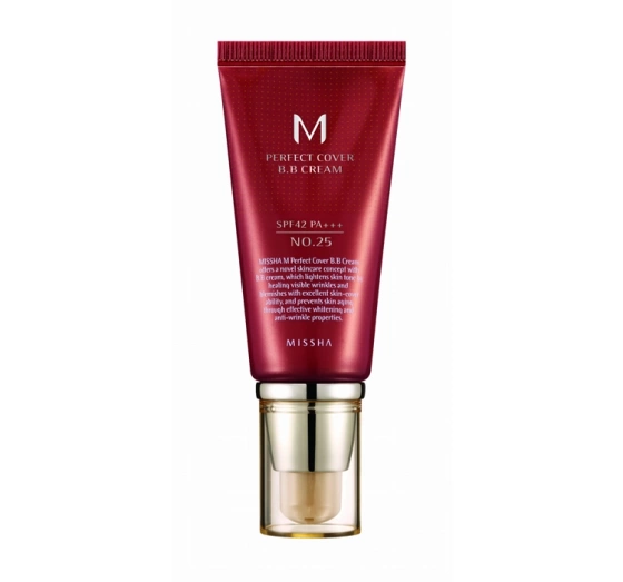 Missha Perfect Cover krem BB SPF42 No 25 Warm Beige 50ml