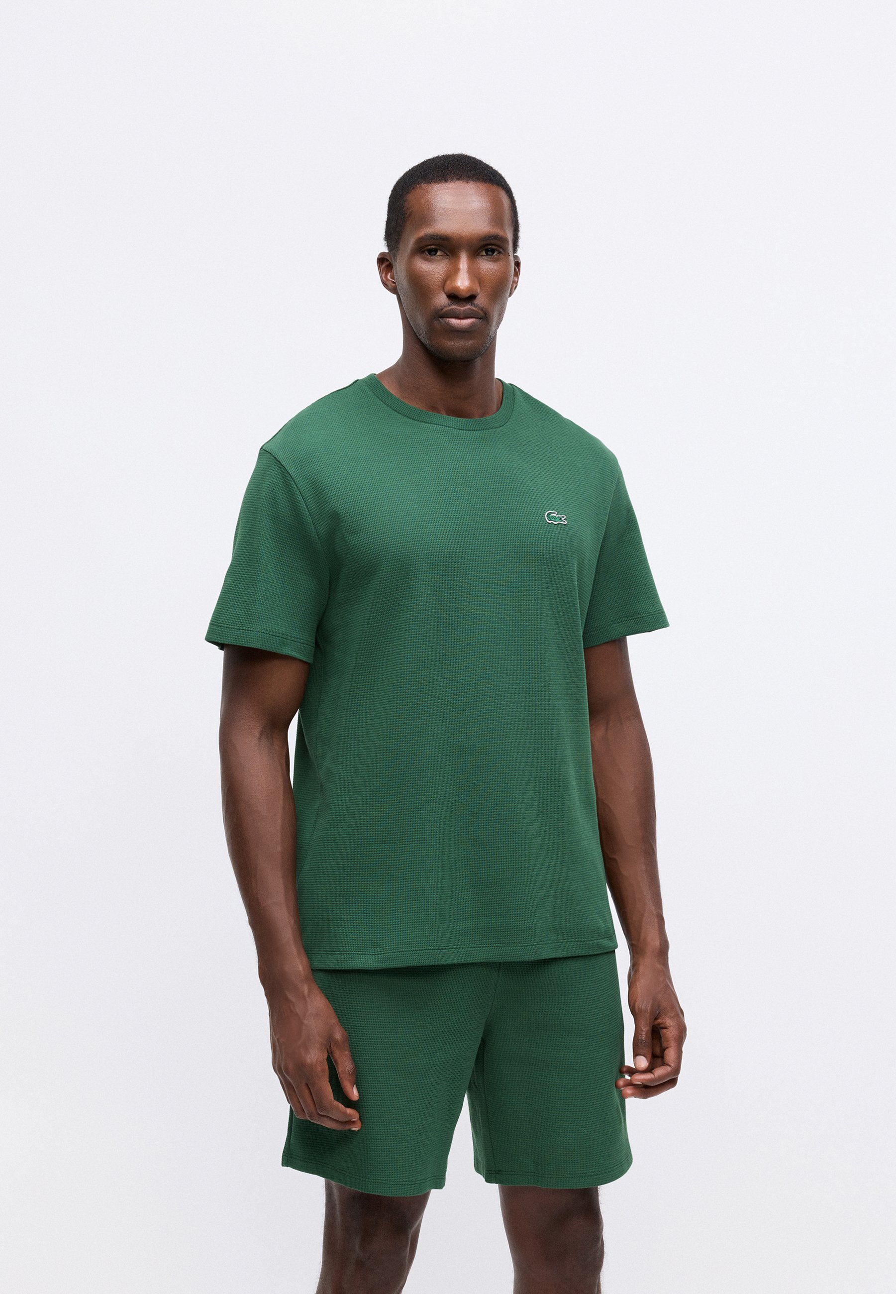Lacoste T-shirt loungewear - Pyjamatop - groen