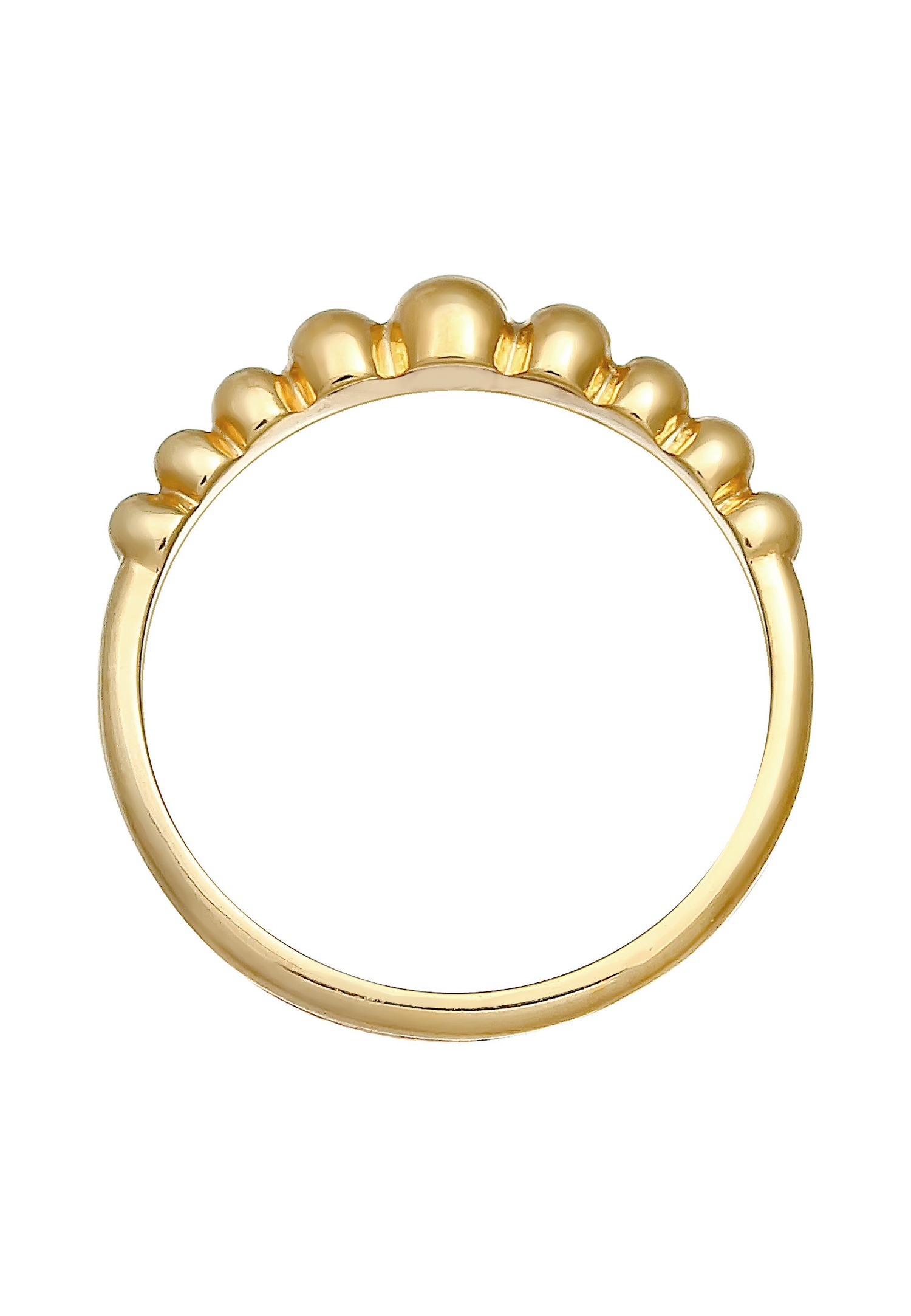 Elli Bague à empiler pour dames Boule à pois Optique Blogger Trend en argent sterling 925