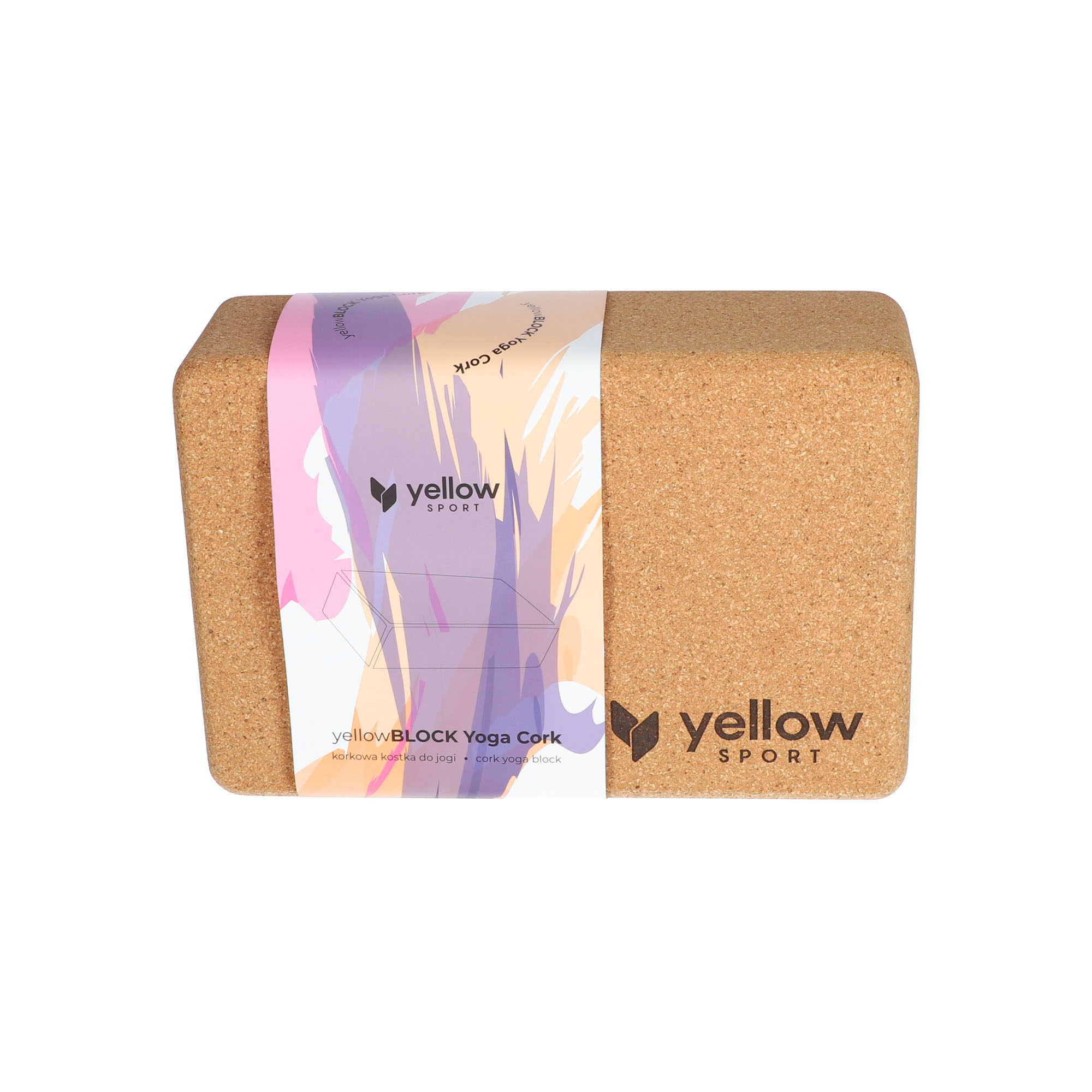 yellowSPORT yellowBLOCK Yoga Cork