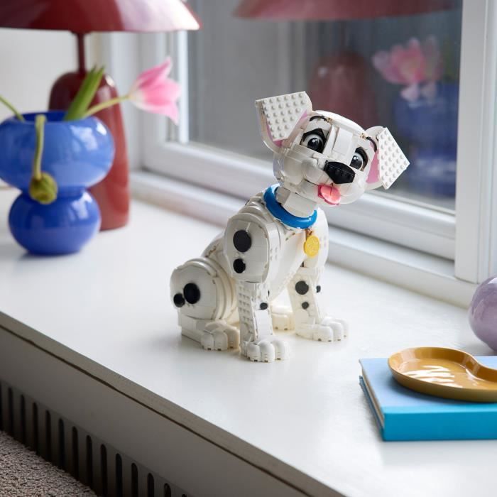 LEGO ǀ Disney 43269 Le Chiot des 101 Dalmatiens - Set de Construction Adulte avec Chien