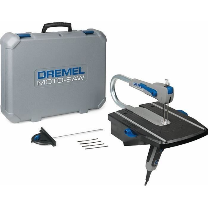 Scie à Chantourner DREMEL MS20 - Compacte et Pratique pour Coupes de Précision dans Différents Matériaux