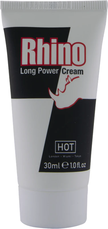 Krém HOT Rhino Long Power Cream na oddialenie ejakulácie