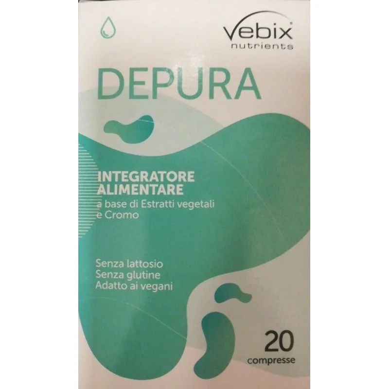 VEBIX Vebix Nutrientes Purifica 20 tabletas