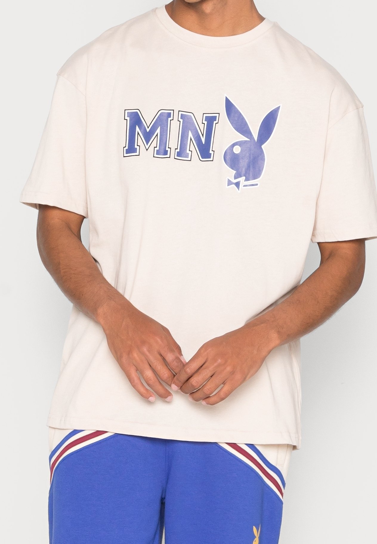 T-shirt imprimé Menace - blanc