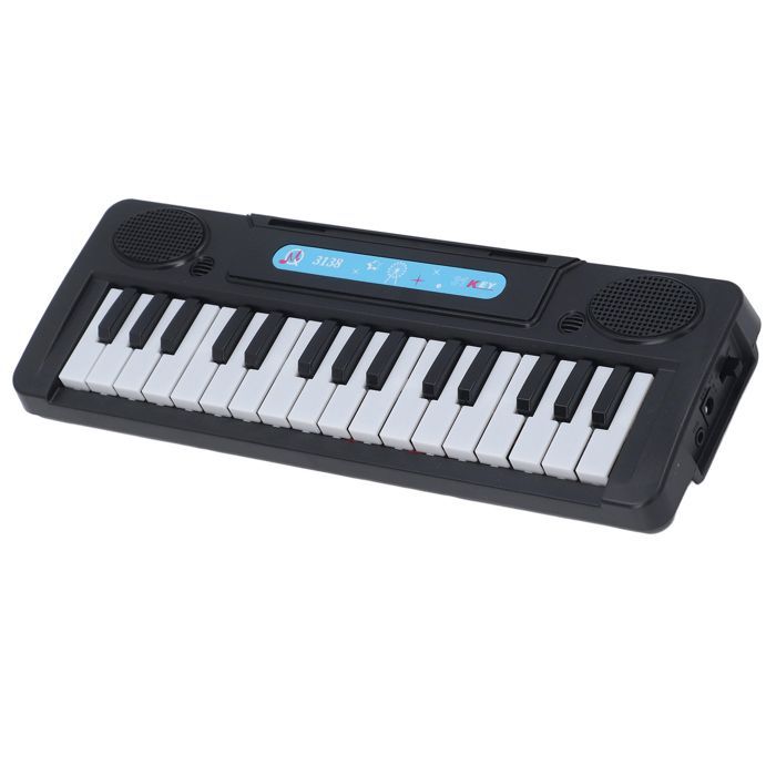 Tastiera per pianoforte a 31 tasti, pianoforte per bambini, tastiera elettronica portatile con microfono, giochi di attività