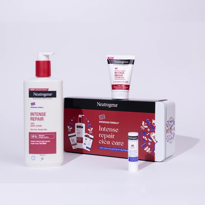 „Neutrogena Intense Repair Cica“ dovanų rinkinys moterims