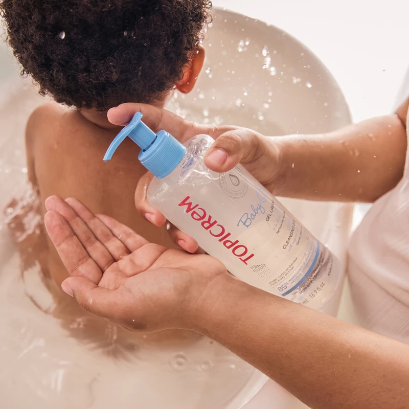 „Topicrem BABY My 1st Cleansing Gel“ 2in1 kūno ir plaukų valomasis gelis vaikams nuo gimimo