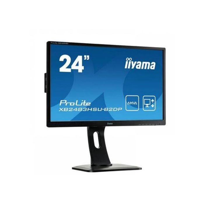 Monitor LED IIYAMA ProLite XB2483HSU-B2DP – 24 pollici – Risoluzione Full HD – Ricondizionato – Buone condizioni