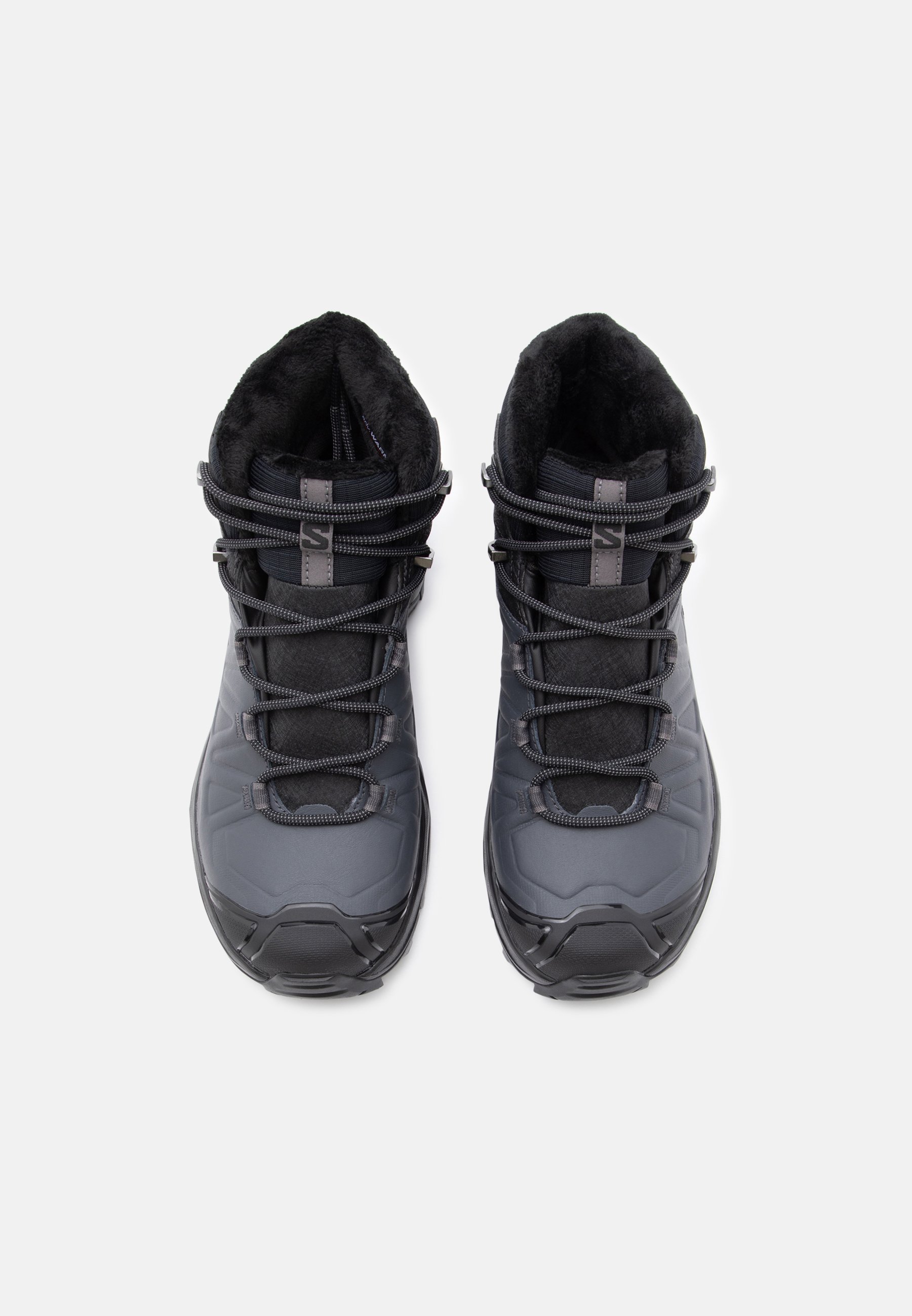 Salomon X ULTRA WP - Winterlaarzen - zwart/asfalt/kasteelrots