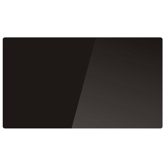 Radiateur électrique céramique GLASS noir 1500W